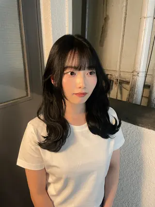 ロング カラー ヘアアレンジ rin🩰ハイトーン /レディースパーマのヘアスタイル