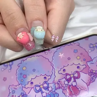 ネイル La neige* yuki 🥯🍑のネイルデザイン