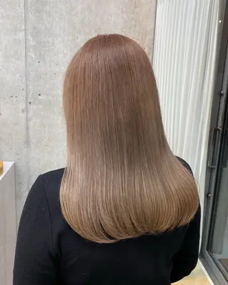 セミロング 透明感 color♡ Ibukiのヘアスタイル