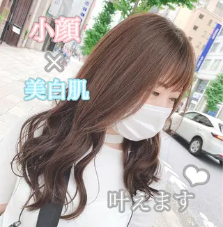 セミロング 【悩み解決!美髪へ】 店長 平間 響のヘアスタイル
