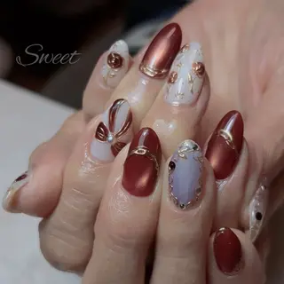 ネイル sweet 仲野陽子のネイルデザイン