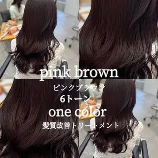 カラー 梅田/ベージュ／ 艶カラー／三宅空翔のヘアスタイル