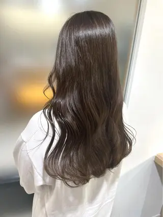 ロング カラー 佐藤 梨里花 ❤︎のヘアスタイル