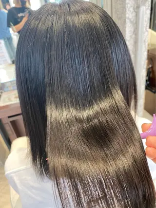 ロング 中谷 明日香のヘアスタイル