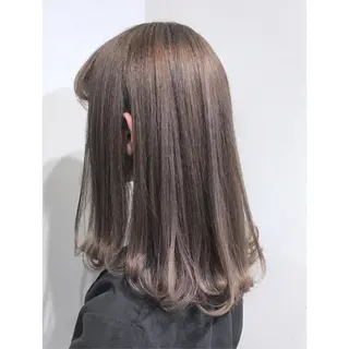 セミロング カラー 似合わせ提案サラ艶♡ 彩華のヘアスタイル