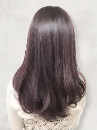 ロング カラー 岸本 一誠のヘアスタイル
