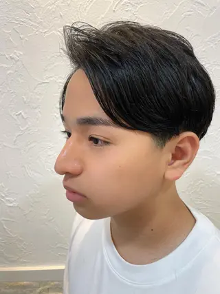 ショート カラー メンズ アイブロウ メンズNO.1口コミ 高評価🟡三澤拓海✅のヘアスタイル