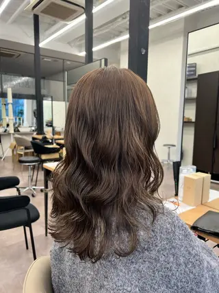 セミロング カラー パーマ ヘアアレンジ メンズ キッズ ショート特化型🌟 似合わせ/カンタ✨のヘアスタイル