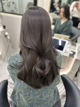 ロング カラー Hiroki 韓国ヘア🇰🇷のヘアスタイル