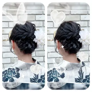 ミディアム ヘアアレンジ 🫧そあん🫧大宮 カットモデル様募集中のヘアスタイル