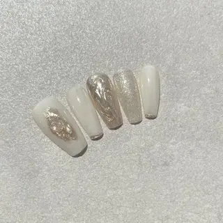 ネイル Ray. ちゅるん系ニュアンスのネイルデザイン