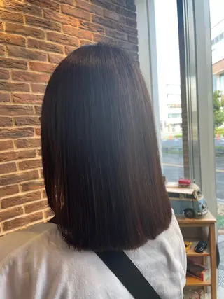 ミディアム Hair salon 6所属・照井 奈保子のヘアスタイル