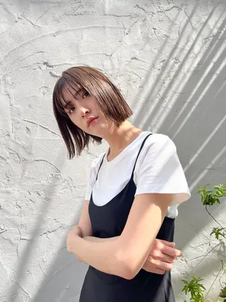 ショート loka所属・山本 晶大のヘアスタイル