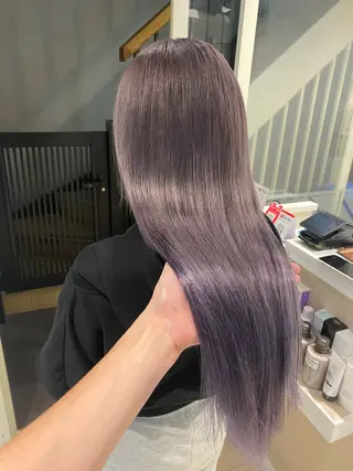 ロング カラー 🌈評価No.1🌈 艶髪カラー❌エクステのヘアスタイル