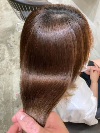 セミロング ダブルカラー /垣尾颯大のヘアスタイル