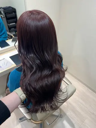 ロング mina .のヘアスタイル