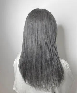 セミロング 加藤 優眞のヘアスタイル