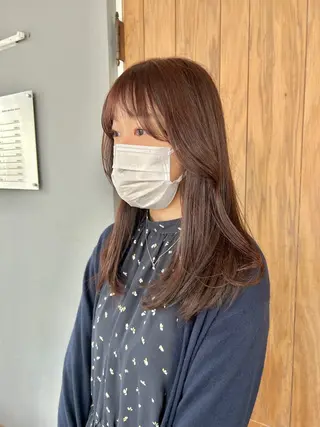 ロング カラー ufu所属・🫧KOWATA KASUMI🫧のヘアスタイル