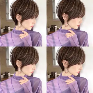 ショート カラー ご予約 宜しくお願いします！のヘアスタイル