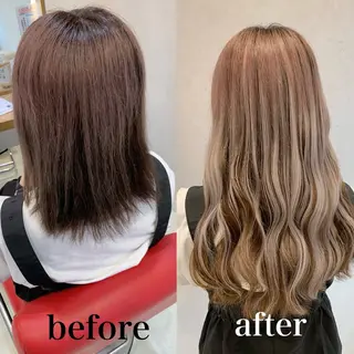 ロング ヘアアレンジ ayumi🌈 インナーカラー🌈のヘアスタイル