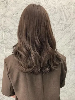 セミロング カラー 銀座 似合わせ◎ 櫻井将司のヘアスタイル