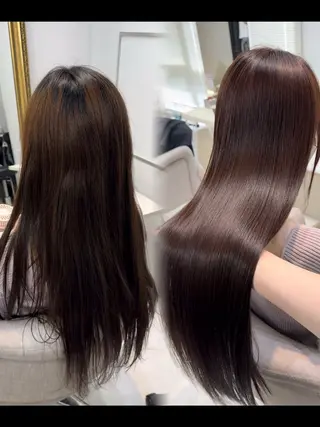 ロング 髪質改善韓国レイヤー SHIORI🦋のヘアスタイル