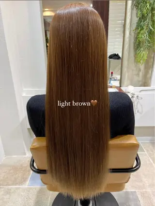 ロング カラー 透明感カラー／ 艶感カラー／RAMUのヘアスタイル