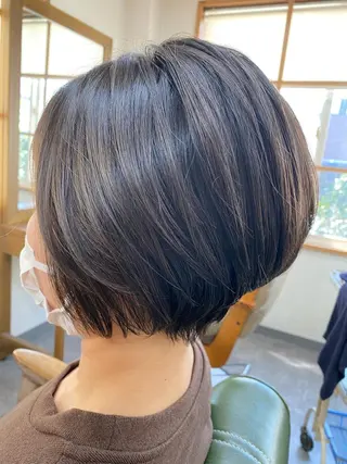 ショート 永沼 真依のヘアスタイル