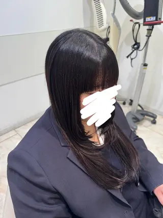 ロング カラー ボブ✂️ スパ🫧kurehaのヘアスタイル