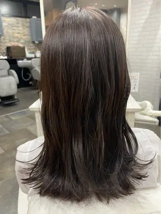 ミディアム The Apartment of Solon Citta 船橋609所属・髪質改善/縮毛矯正/ 美髪/個室/ハラのヘアスタイル