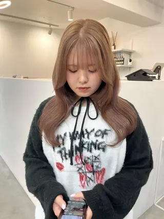セミロング fit　stand所属・ハルカ/ fit standのヘアスタイル