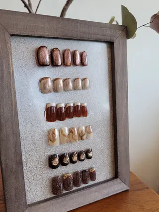 ネイル 🌲🌳🚪iiit o🌲🌳🌲のネイルデザイン