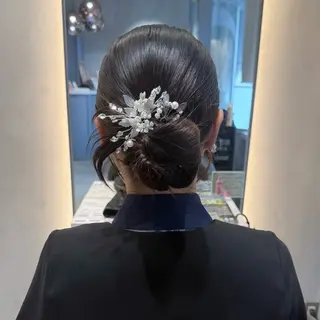 セミロング ヘアアレンジ 🩶sayumi🩶 ボブ/美髪矯正/柏のヘアスタイル