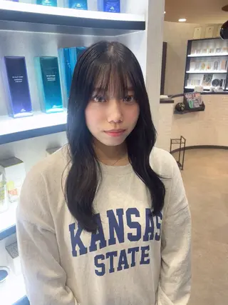 カラー 札幌クロスパーマ /🎀柴田ひな🎀のヘアスタイル