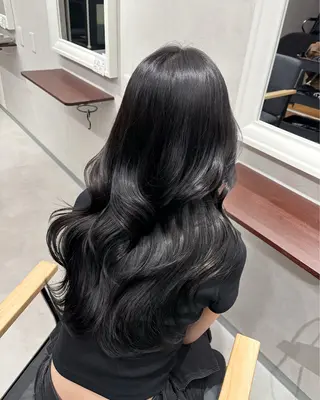 セミロング カラー 透明感カラー/暖色 カラー/kana🩷のヘアスタイル