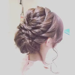 ヘアアレンジ toyota umiのヘアスタイル