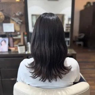 ロング 川瀬 陽南子のヘアスタイル