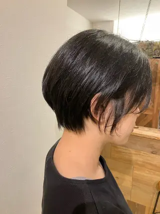 ショート 清水 美香のヘアスタイル