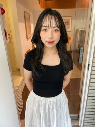 ロング カラー レイヤーカット🎀 kanaのヘアスタイル