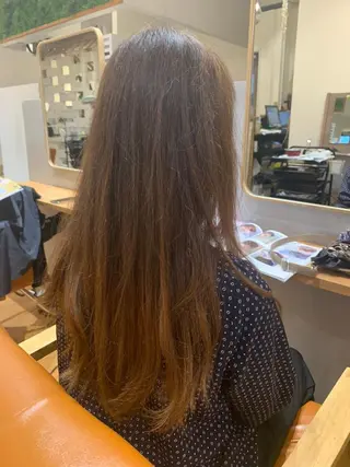 ロング chill out 塚口本町店のヘアスタイル