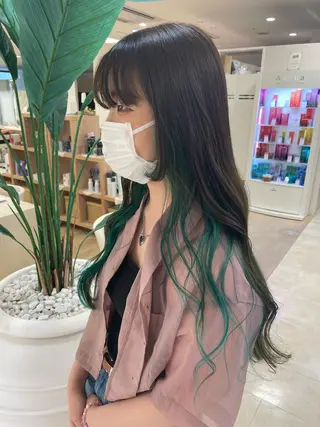 ロング カラー 暖色レイヤー 🥀REIRIのヘアスタイル