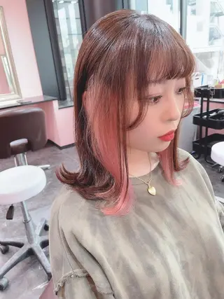 セミロング Selene hair OSAKAのヘアスタイル