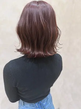 ミディアム 酸性ストレート 青木優磨のヘアスタイル