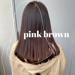 セミロング カラー ヘアアレンジ 赤味消し.髪質改善 🌿𝘠𝘜𝘙𝘐のヘアスタイル