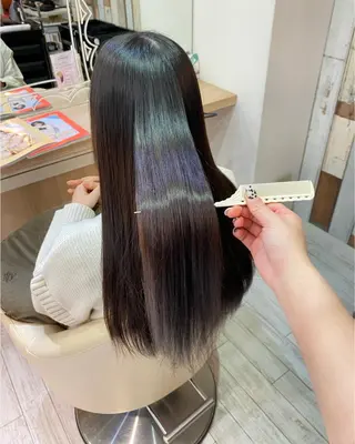 ミディアム カラー パーマ ブリーチなし/ レイヤー🌿runaのヘアスタイル