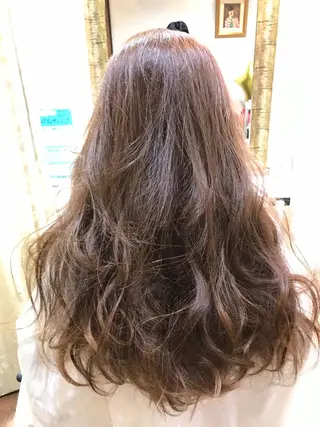 ロング カラー パーマ ヘアアレンジ 立川、北口.ans 黒木 和大のヘアスタイル