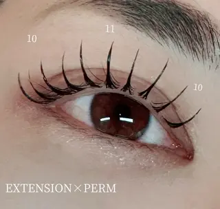 マツエク・マツパ Lumity川越 齋藤のマツエク・マツパデザイン