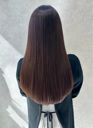 ロング 🔸縮毛矯正/髪質 改善カラー石崎🔸のヘアスタイル