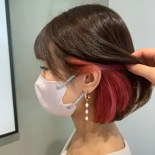 ショート カラー ㅤㅤㅤㅤㅤㅤㅤㅤㅤㅤ 彩衣のヘアスタイル