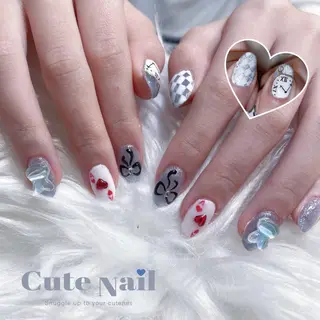 ネイル GO TODAY SHAiRE SALON原宿 Liber所属・️🫧もこ 艶感ネイル🫧のネイルデザイン